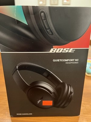 Bose QuietComfort SC Bluetooth Wireless Over-Ear Headphones, Black, New Sealed