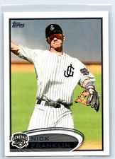 2012 Topps Pro Debut Nick Franklin Rookie Jackson Generals RC #44