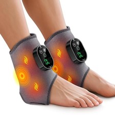 2PCS Foot Massager for Neuropathy, Ankle Heating Pad for Plantar Fasciitis