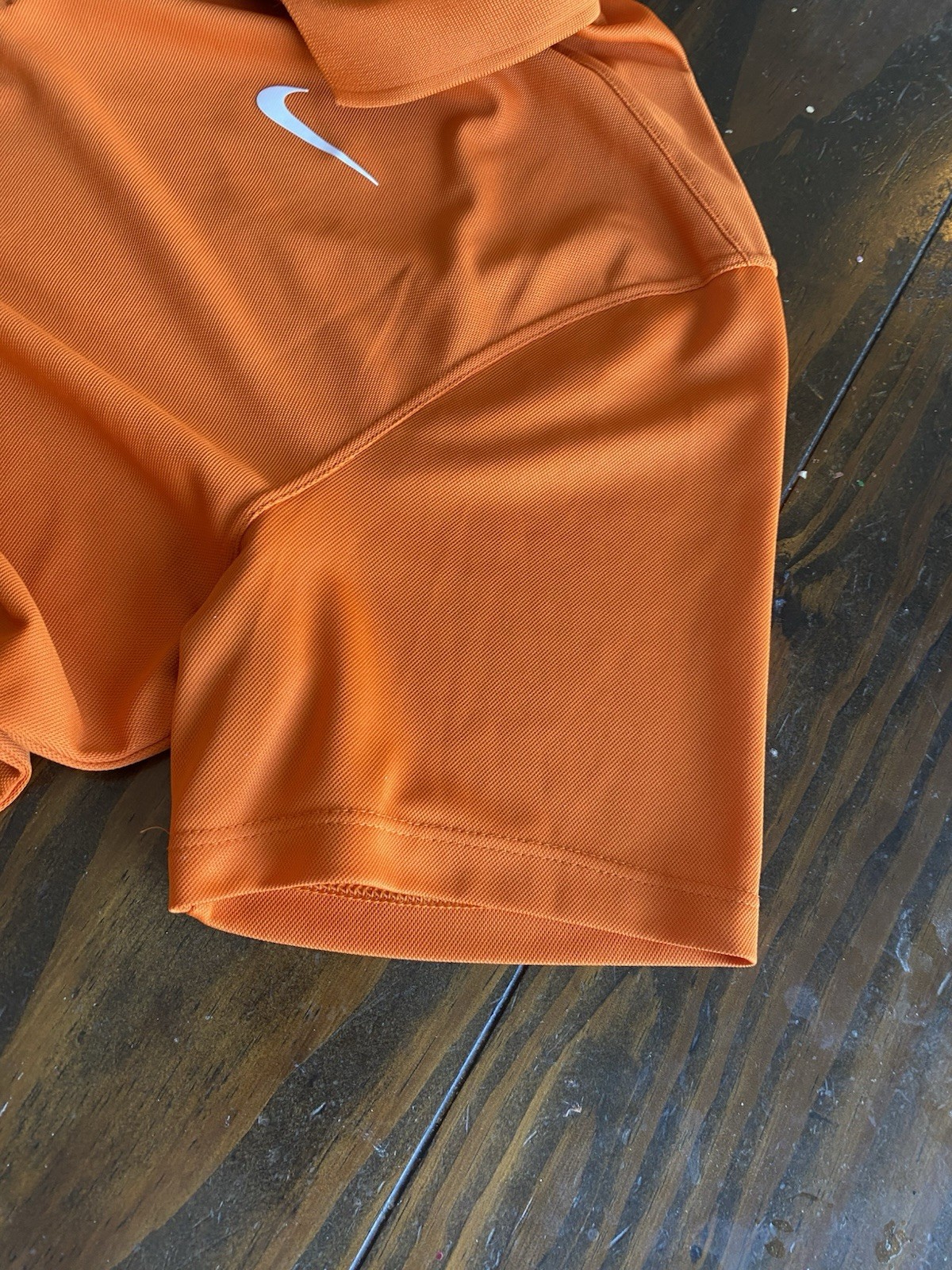 Nike Dri-Fit Short Sleeve Polo Shirt Burnt Orange Men’s M thumbnail 4