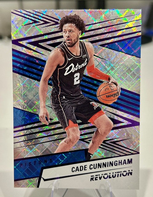 2024-25 Panini Revolution Cade Cunningham #32 Cosmic /99 Pistons