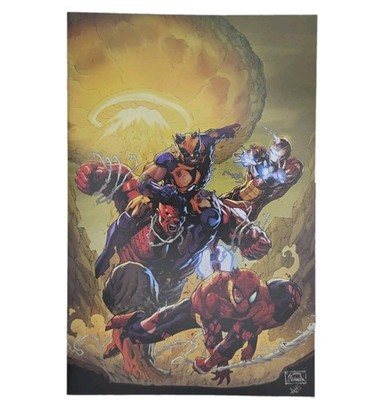 Avengers Armageddon #1 2nd Print 1:25 Virgin Variant Cover - Marvel 2026 NM