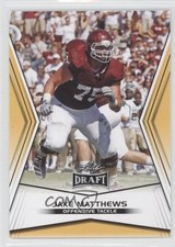 2014 Leaf Draft Edition Jake Matthews #DE-18 7a8
