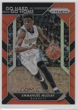 2016-17 Panini Prizm Go Hard or Go Home Orange Prizm /49 Emmanuel Mudiay #19