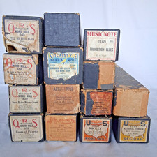 14 Player Piano Word Rolls Mixed Oldies