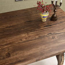 Thick Brown Birch Wood Contact Paper for Cabinets Peel and Stick Countertops Wat