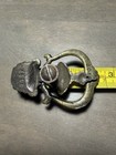 Three Antique Drop Ring Drawer Pulls Handle Furniture Hardware Cast Brass Lot B — photo 4