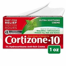 Cortizone-10 Maximum Strength 1% Hydrocortisone *02/2027*Ultra Moisturizing