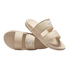 size 7 Nike Offcourt Duo Women's Slides DC0496-107 Sanddrift/Sanddrift/Sail 
