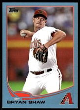 Bryan Shaw 2013 Topps #101 Diamondbacks MLB READ FREE SHIPPING AutographDen