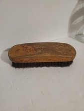 Vintage Horse Hair Brush With Wooden Handle 7 Inches