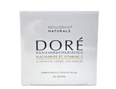 ENASKIN Golden Under Eye Mask Niacinamide & Vitamin C, 30 Pairs