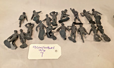 Vintage Marx Battleground playset 54mm German soldiers figures