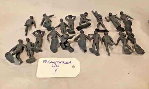Vintage  Marx Battleground playset 54mm German soldiers figures