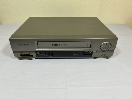 RCA VR552 AccuSearch 4 Kopf VHS Videorecorder Player getestet & funktionsfähig - ohne Fernbedienung