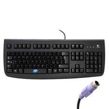 Logitech Deluxe 250 Tastiera Ps2 Ps/2 Layout Italiano Ita Adesivi Preapplicati_