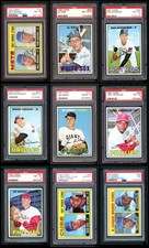 1967 Topps Baseball High Number Set Cards #534 to #609 8 - NM/MT 7260917
