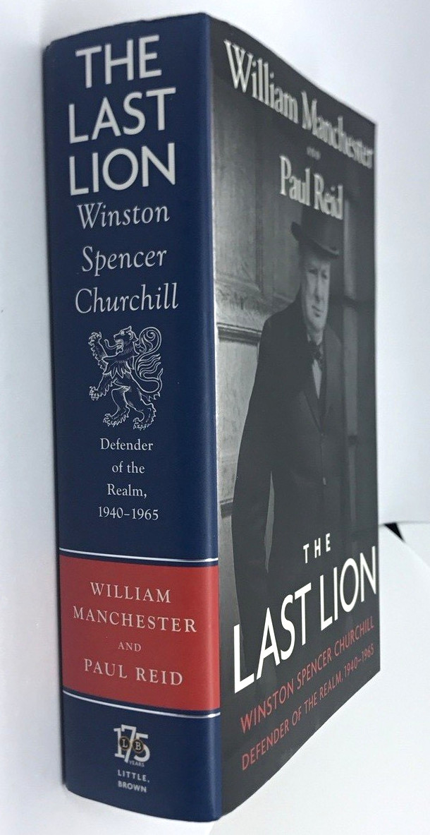 The Last Lion Volume 3 Defender of the Realm by William Manchester Hardcover New