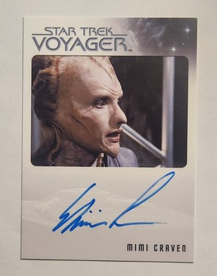 2015 Star Trek Voyager Mimi Craven Auto Jisa