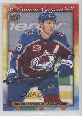 2021 Upper Deck Tim Hortons Collector's Series NHL Canvas Nathan MacKinnon d9r