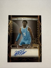 2022-23 Leaf Trinity - Clear Auto Mark Williams #CA-MW1 1/1 (AU, RC)