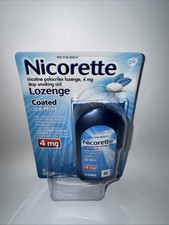 Nicorette 4mg Nicotine Lozenges for Smoking Cessation Ice Mint - 20 Count 08/26