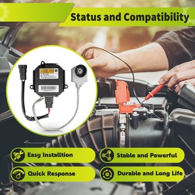 Ballast de phare au xénon AKOZON pour Nissan 350Z Altima - Démarrage rapide et haute tension Ballast de phare au xénon AKOZON pour Nissan 350Z Altima - Démarrage rapide et haute tension