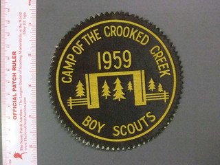 Boy Scout Camp of the Crooked Creek Canada Canadian 9893PP