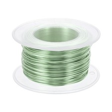 20 Gauge 0.8mm Aluminum Craft Wire, 98.4 Ft Metal Wire, Grass Green