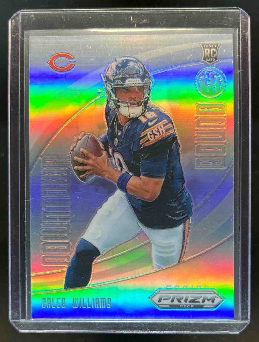 2024 Prizm Deca Caleb Williams Downtown Bound RC Silver Rookie #1 Bears