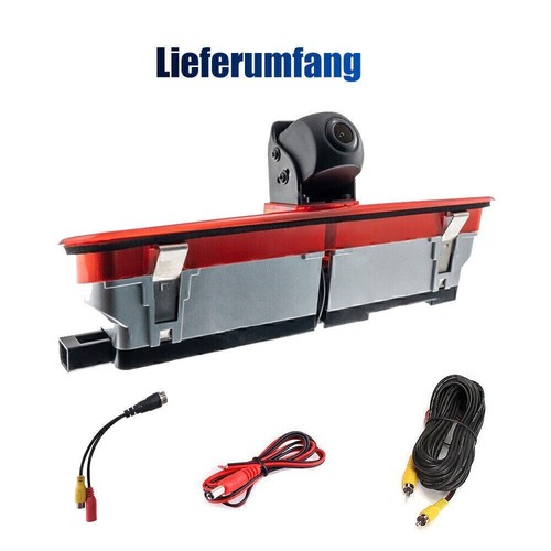Essgoo per Fiat Doblo 2 Opel Combo D 3° Luce Freno Telecamera Posteriore Parcheggio - Foto 12 di 12
