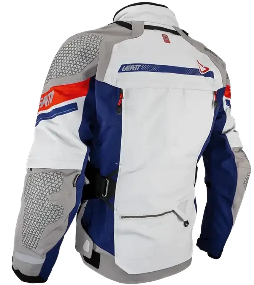 Leatt ADV DriTour 7.5 Jacket White/Navy/Grey Size Large - 5024020262 - Image 4 of 4
