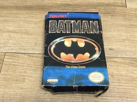 Batman: The Video Game Nintendo NES Game with Original Box