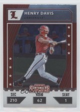 2021 Panini Elite Extra Edition College Tickets Optic Henry Davis #CTO-HD y1s