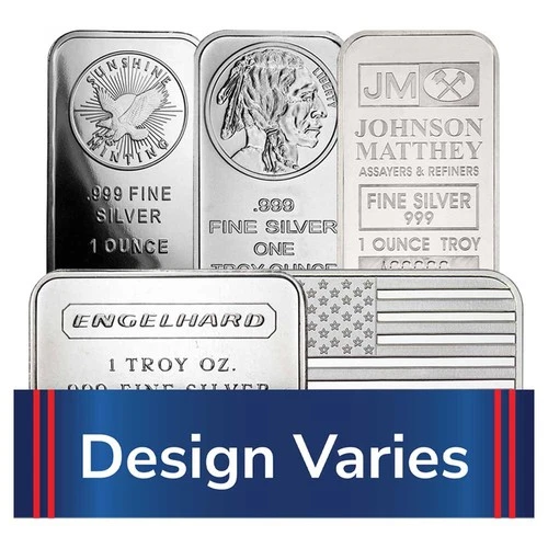 1-oz Silver Bar .999 Fine Secondary Market