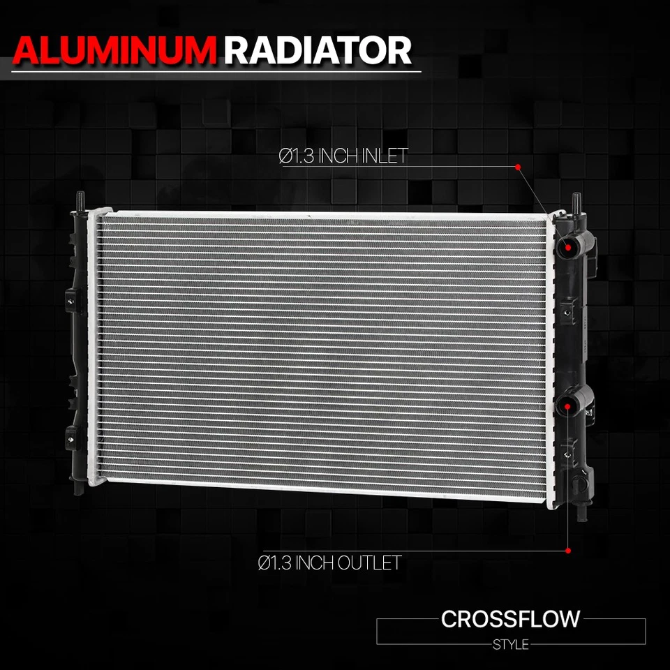 Fits 2001-2006 Chrysler Sebring/Stratus Aluminum Factory Replacement Radiator - Image 2 of 4