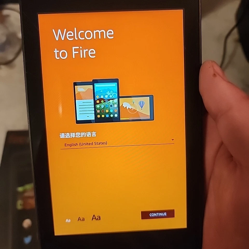 Amazon Kindle Fire HD 6 (4th Generation) PW98VM Black Tablet eReader - Image 4 of 4