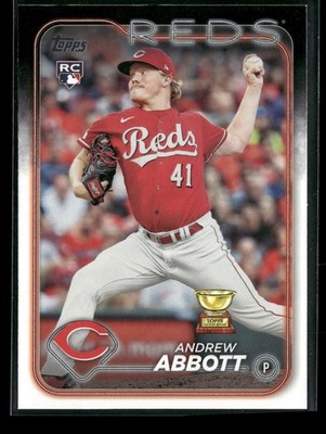 2024 Topps #214 Andrew Abbott Cincinnati Reds