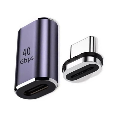 100W Magnetic USB Type-C QC4.0 Fast Charging Adapter Converter Straight ss