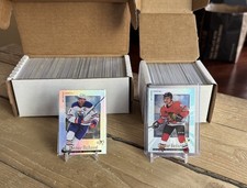 2023-24 Skybox E-X 2000 Complete 150 Card WHITE RAINBOW CREDENTIALS set - Bedard