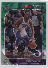 2019 Panini NBA Hoops Premium Stock Green Cracked Ice Prizm Harry Giles III 0rb