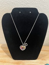 High School Musical Disney Heart Shaped Necklace With Heart Charm