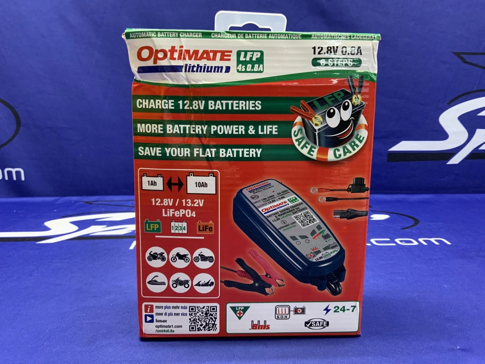Optimate .8A Lithium Battery Charger C57001-471