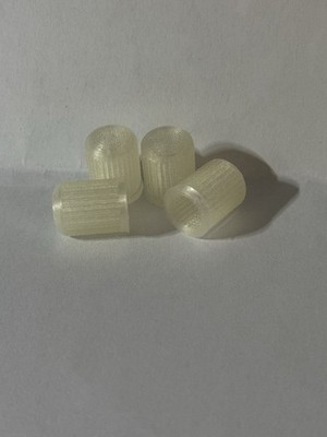 Translucent valve stem caps 4pcs
