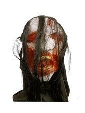 Screaming Witch Mask with Scars On Face Coldplay Halloween Costume Mask Latex
