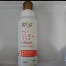 RAW SUGAR The Bounce Back Conditioner W/Mango Butter, Agave & Carrot Oil - NEW!