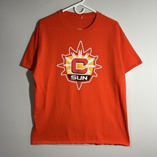 WNBA Connecticut Sun Layshia Clarendon Orange Short Sleeve T-Shirt Adult Medium