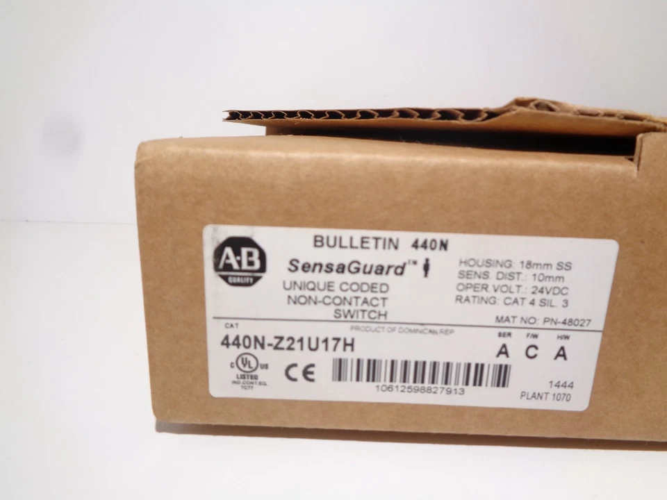 Allen-Bradley 440N Unique Coded Non-Contact Switch 440N-Z21U17H Sens. Dist 10mm - Image 2 of 4
