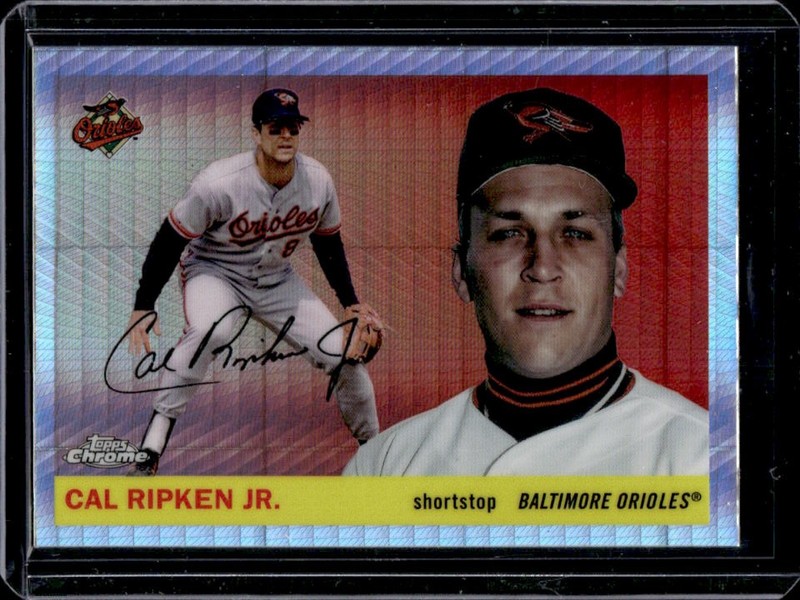 2025 Topps Chrome Platinum Cal Ripken Jr. Prism Refractor Retail Exclusive #305