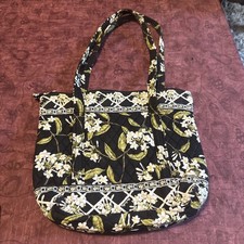 Retired Vera Bradley Vera Tote In Jasmine Print Made In USA